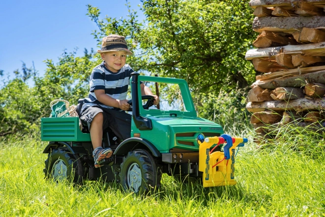 RollyUnimog Forst de la Mercedes-Benz cu troliu