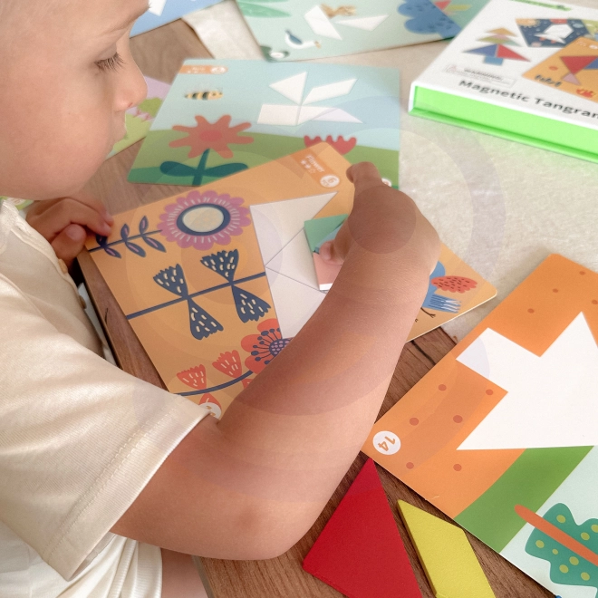Puzzle tangram pentru copii