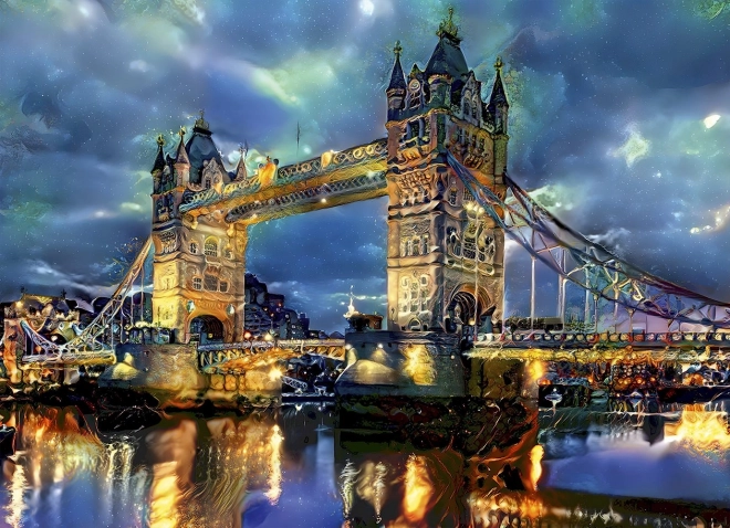 Puzzle Bluebird Podul Tower Londra 1000 Piese