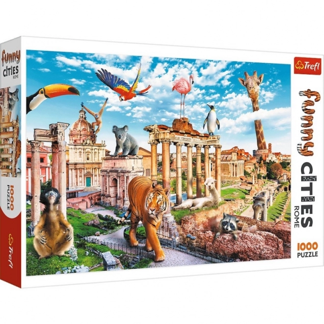 Puzzle 1000 piese - colecția Art - Roma sălbatică