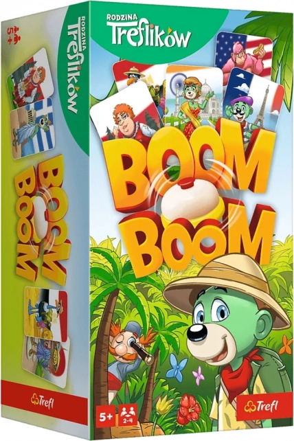 Boom Boom Familia Treflíków – joc de familie de observație Trefl