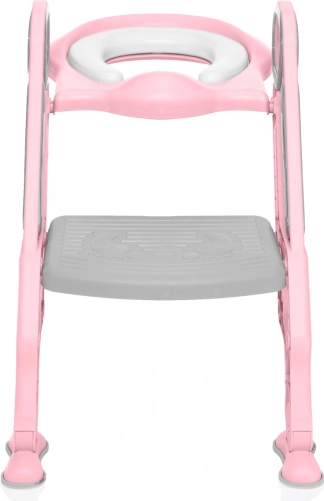 Scăunel cu trepte pentru WC Loostep, Blush Pink