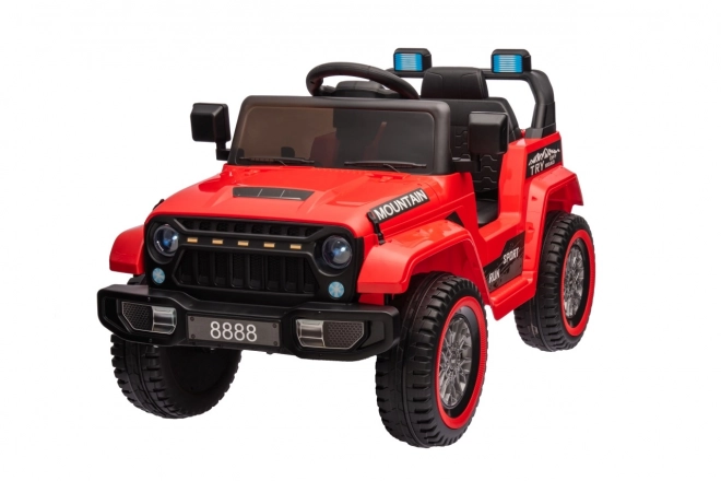 Vehicul de teren Mountain roșu