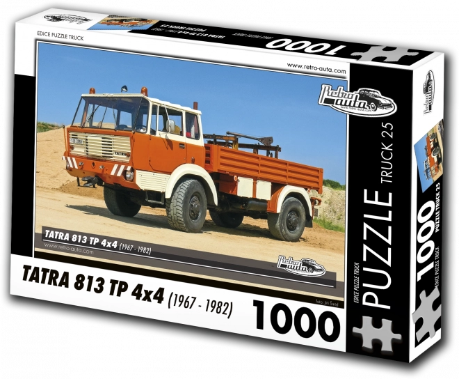 Puzzel Retro Masini Camion Tatra 813 TP 4x4