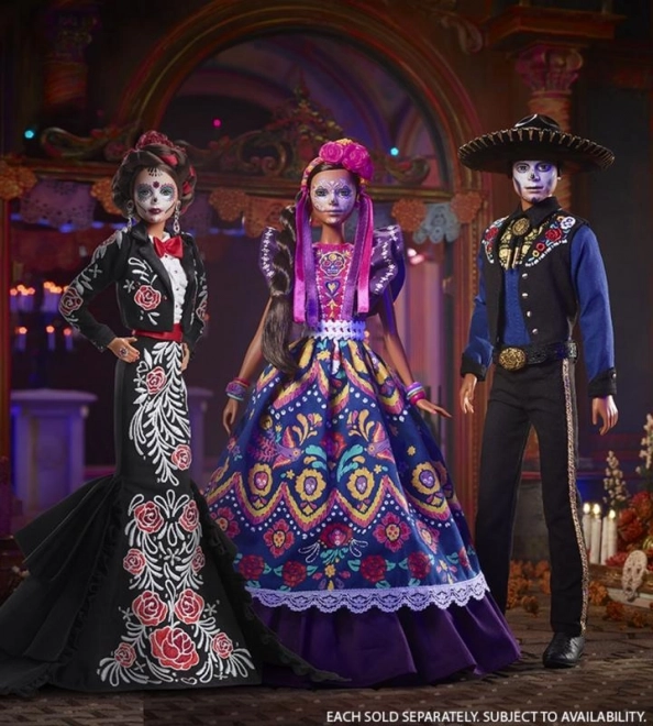 Lopată colecționară Ken Mattel Barbie Dia De Muertos 2022