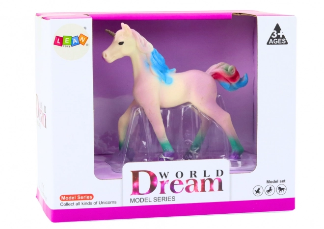 Figurină unicorn mov mic