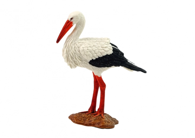 Figurină colecționabilă barză albă Seria Animale din lume