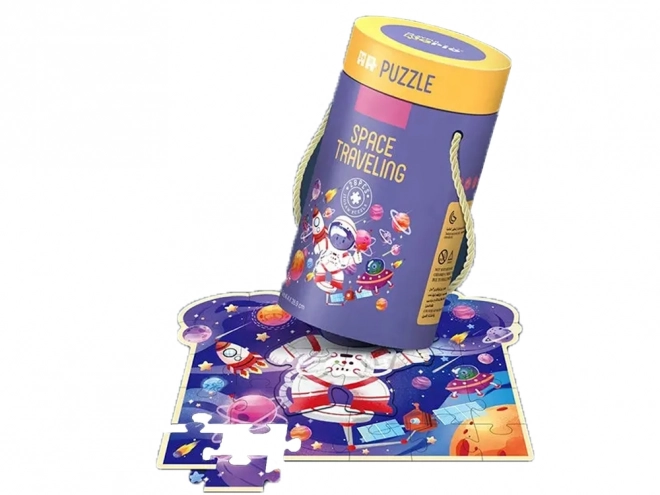 Puzzle în Tub Cosmos 28 piese