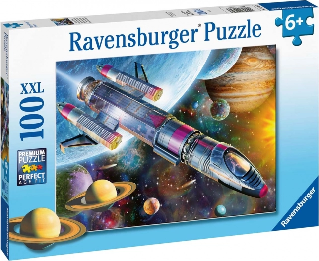 Puzzle Ravensburger Misiune în spațiu, 100 de piese