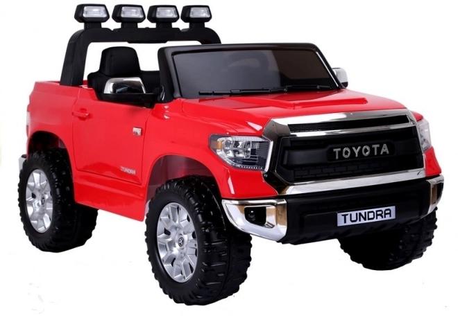 Mașinuta electrică roșie Toyota Tundra