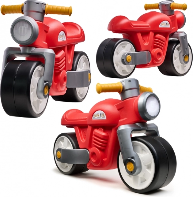 Bicicletă Retro Motor pentru copii Roșu 1+