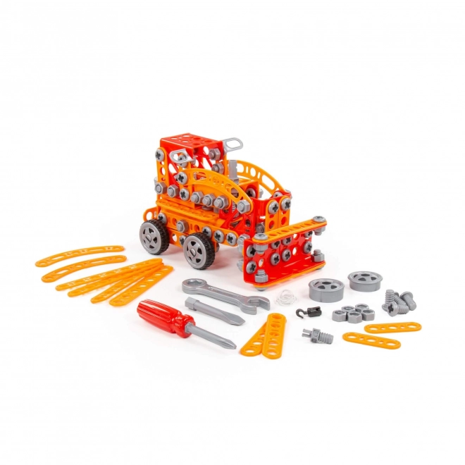Set de construcție Micul inginer - 235 bucăți