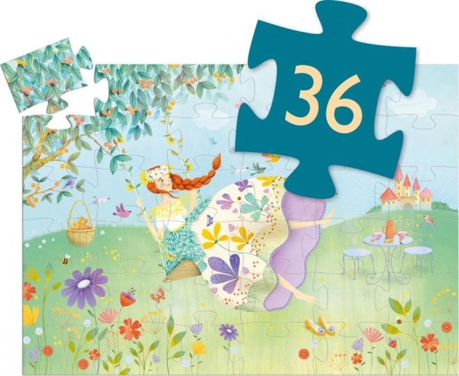 Puzzle Djeco Prințesa de Primăvară 36 Piese