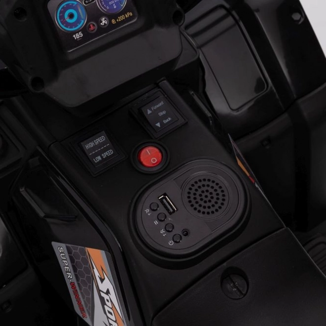 ATV pentru copii pe baterii JC915 negru