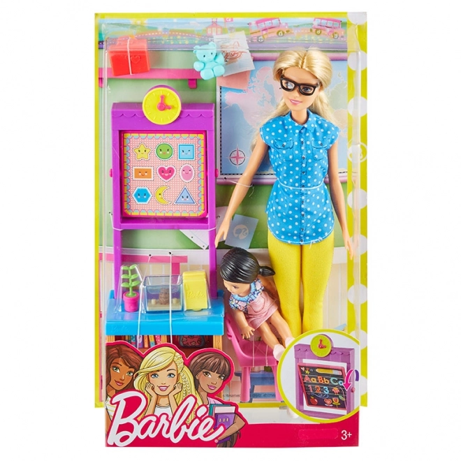 Set de joacă profesii Barbie cu păpușă