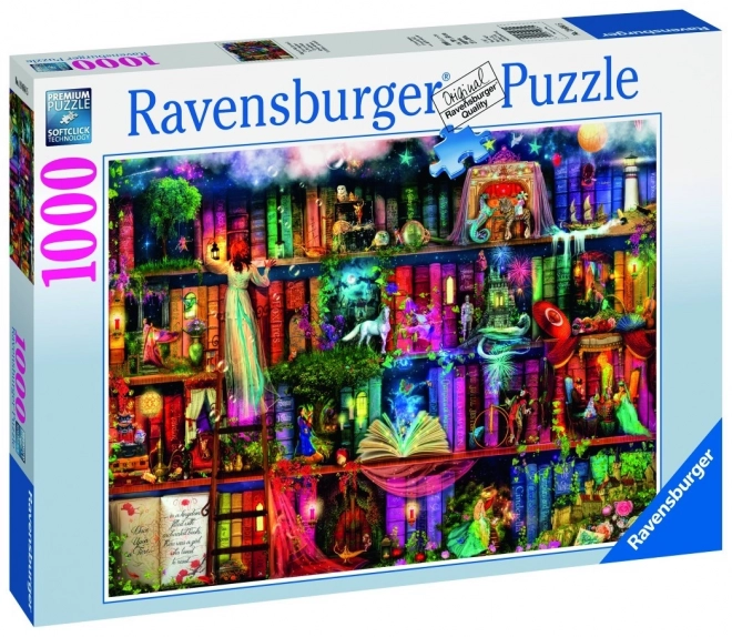 Puzzle Ravensburger Biblioteca de basme 1000 piese