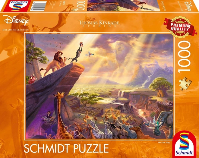 Puzzle Regele Leu 1000 piese