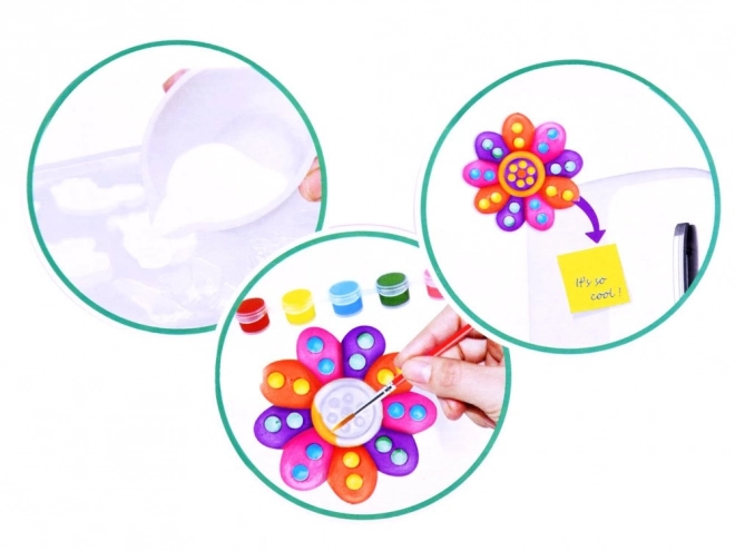 Set creativ DIY magneți colorați