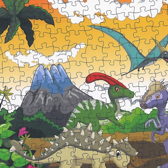 Puzzle Dinozauri 208 piese