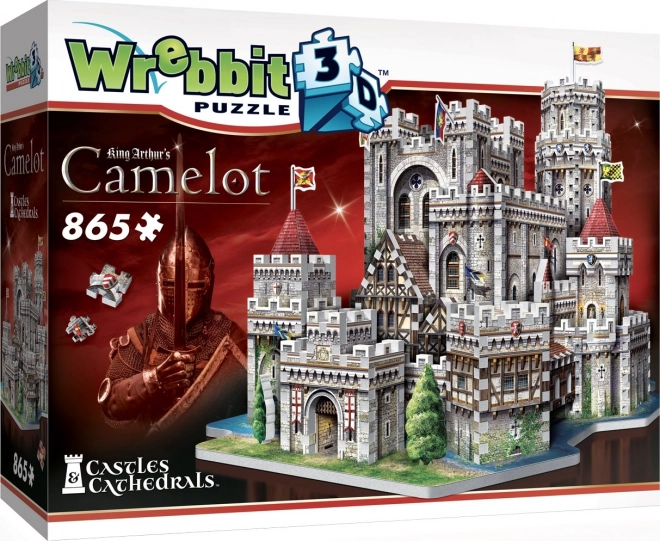 puzzle 3D castelul Camelot Wrebbit