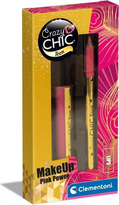 Clementoni Crazy Chic Teen: Machiaj Buze Pink Power