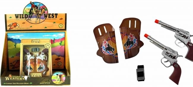 Set cowboy pistol pentru copii