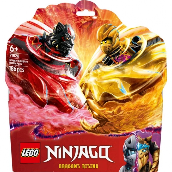 Zestaw LEGO Ninjago bătălie Smocze Spinjitzu