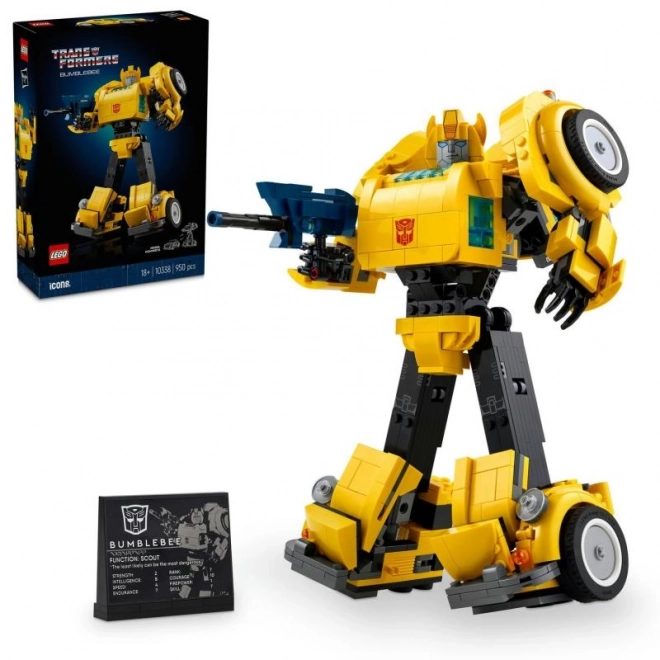 Transformers LEGO Bumblebee pentru adulți