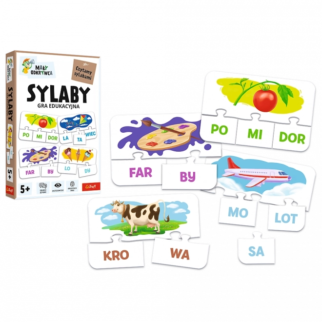 Silabe joc educativ pentru copii