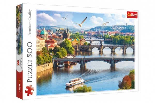 Puzzle Trefl podurile din Praga, Republica Cehă