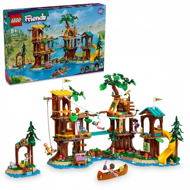 Domec de camping LEGO Friends în copac