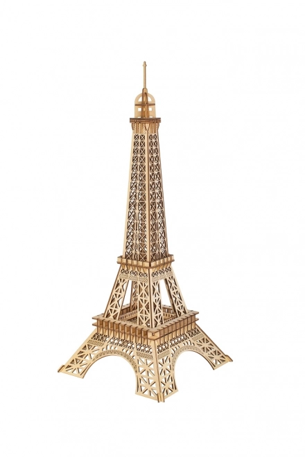 Woodcraft Puzzle 3D din Lem Turnul Eiffel, Mărime Medie