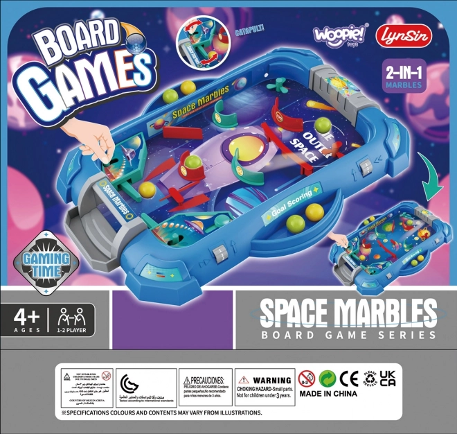 WOOPIE joc de îndemânare Flipper "Joc Cosmic" 2v1