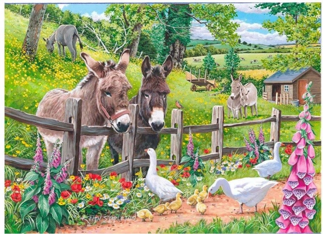 Puzzle Jack și Jenny Mari 250 Piese