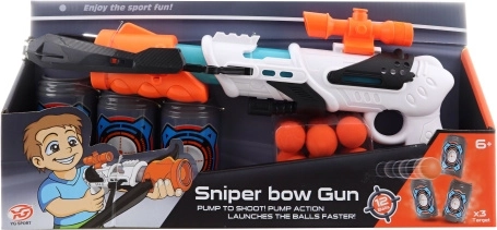 Pistolă cu bile din spumă