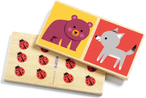 Domino Animale din Pădure DJECO