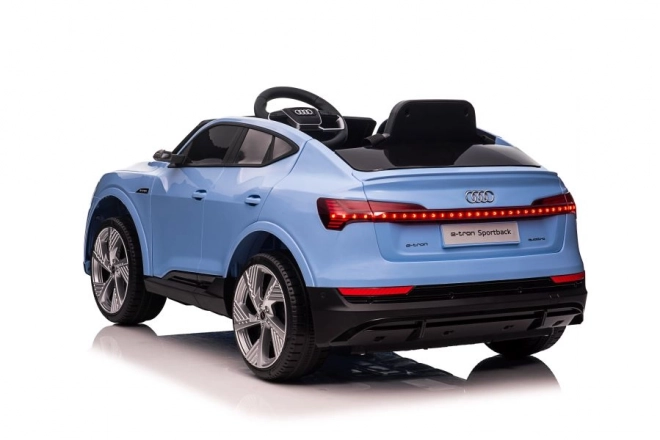 Audi E-Tron Mașină cu baterie albastră QLS-6688