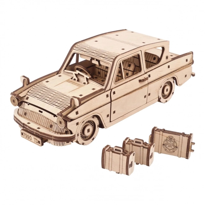 Puzzle mecanic din lemn 3D Harry Potter Ford Anglia