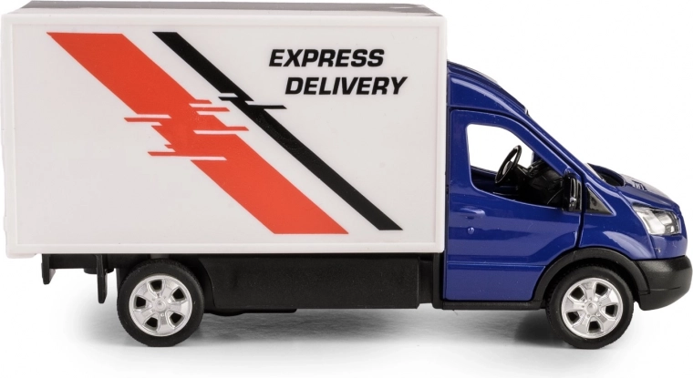 Detalii realiste și inscripție Express Delivery