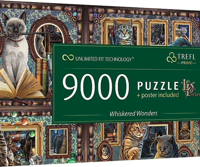 Puzzle TREFL Cuburi Magice 9000 Piese