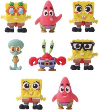 Spongebob Buddies figurină 3D din PVC