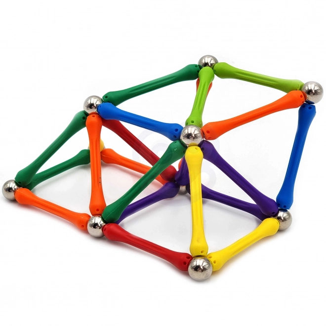 Set de construcție magnetică Woopie 110 piese