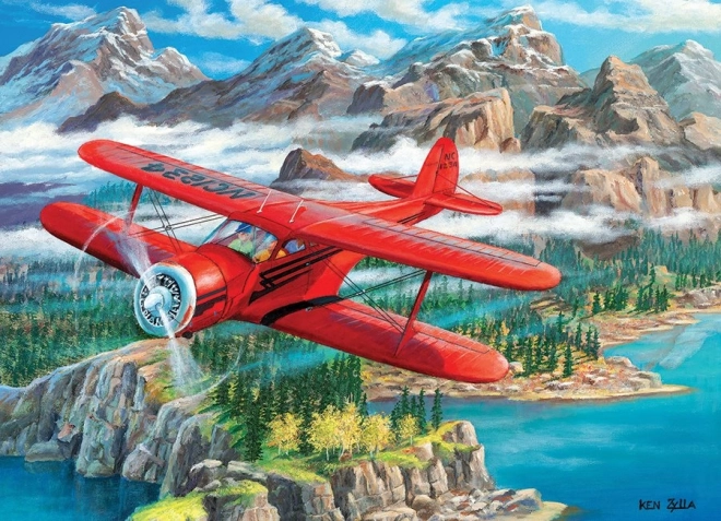 Puzzle Avion Beechcraft Staggerwing