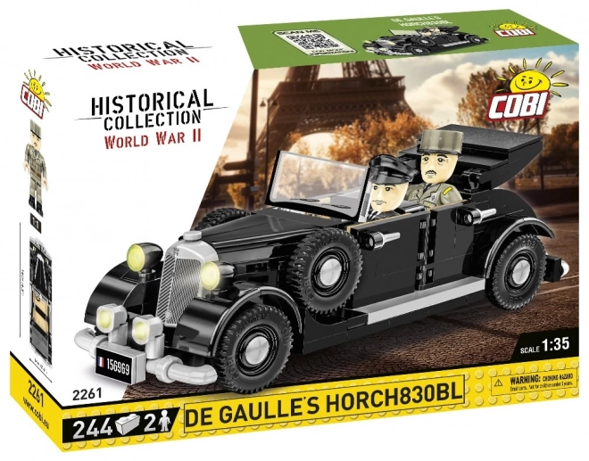 Set macheta Horch 830BL al lui De Gaulle