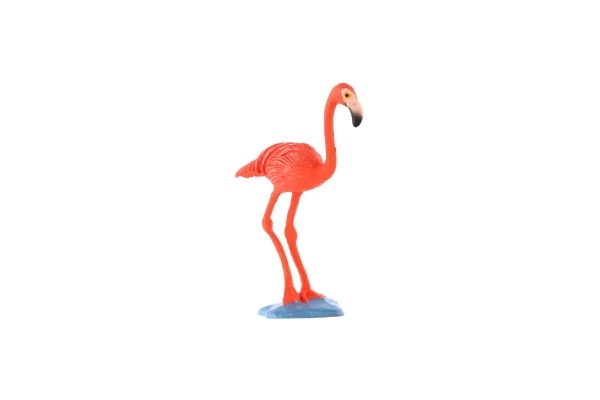 Figurină plastic flamingo din Caraibe 9cm