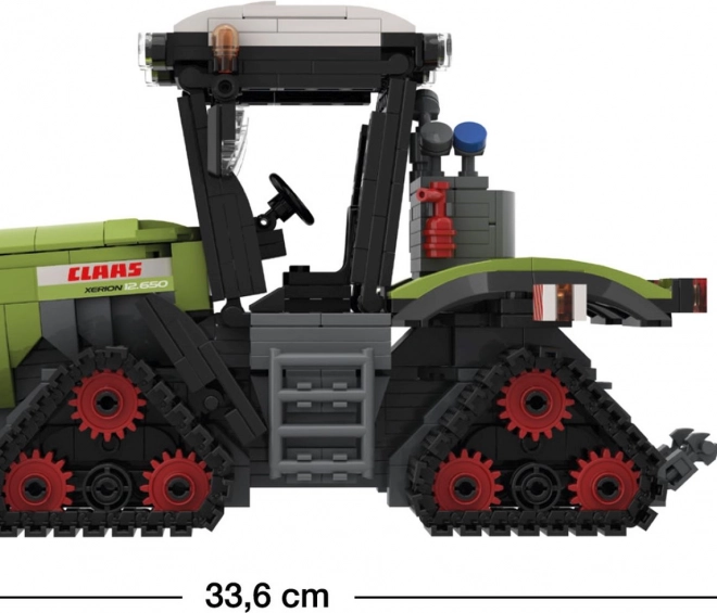 Set de construcție BRIXIES Plus Claas Xerion 12.650 Terra Trac tractor pe șenile