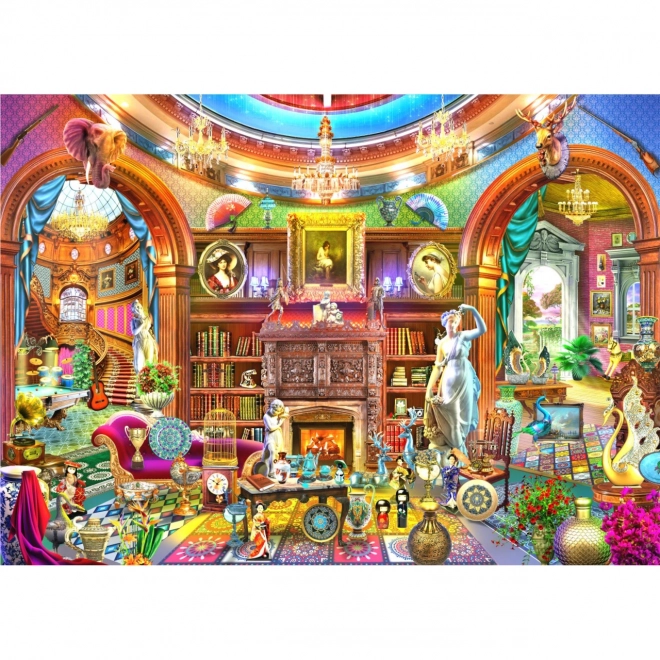 puzzle Brain Tree bibliotecă de acasă 1000 piese