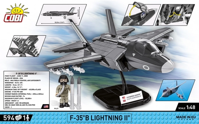 Avion COBI F-35B Lightning II Forțe Armate