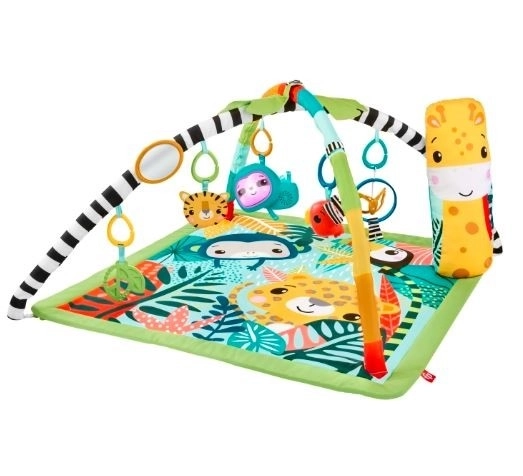 fisher-price saltea de joacă cu girafă 3 în 1