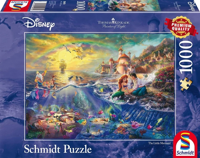 Puzzle Mica Sirenă Ariel 1000 piese